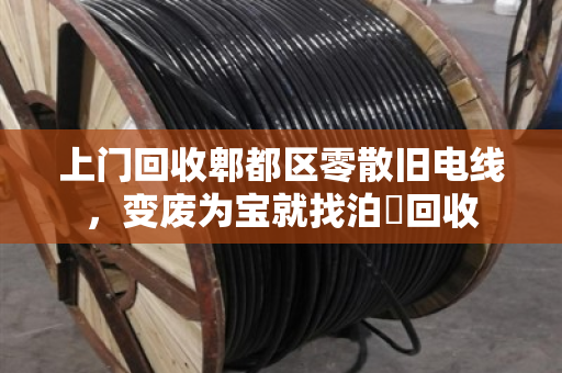 上门回收郫都区零散旧电线,变废为宝就找泊祎回收 上门回收郫都区零散旧电线,变废为宝就找泊祎回收