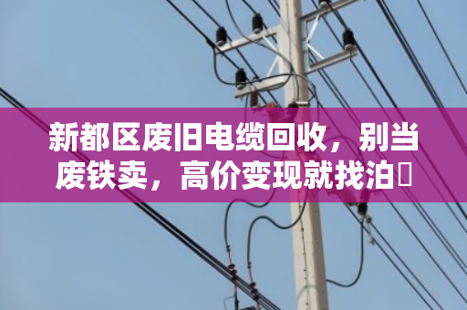 新都区废旧电缆回收，别当废铁卖，高价变现就找泊祎回收