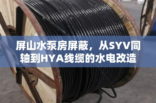 屏山水泵房屏蔽,从SYV同轴到HYA线缆的水电改造专车上门估价全解析 屏山水泵房屏蔽,从SYV同轴到HYA线缆的水电改造专车上门估价全解析