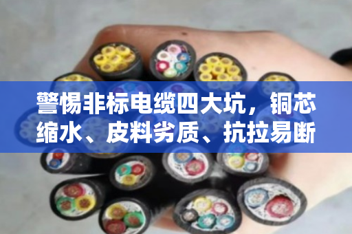 警惕非标电缆四大坑，铜芯缩水、皮料劣质、抗拉易断、售后风险高！