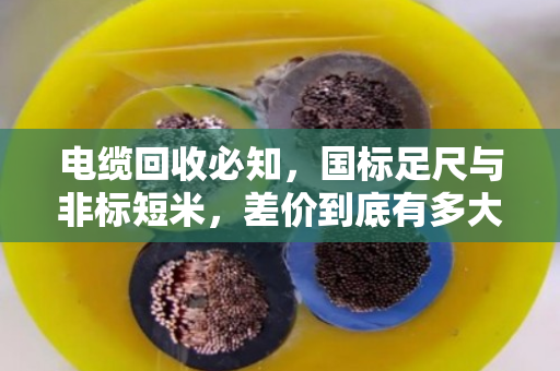 电缆回收必知，国标足尺与非标短米，差价到底有多大？