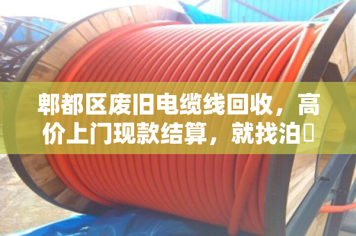 郫都区废旧电缆线回收，高价上门现款结算，就找泊祎回收！