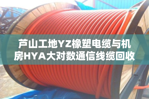 芦山工地YZ橡塑电缆与机房HYA大对数通信线缆回收价格全解析 芦山工地YZ橡塑电缆与机房HYA大对数通信线缆回收价格全解析