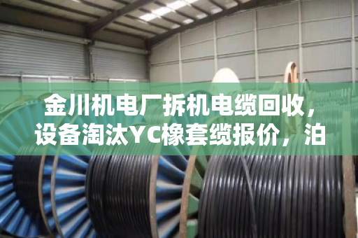金川机电厂拆机电缆回收,设备淘汰YC橡套缆报价,泊祎回收一站式服务 金川机电厂拆机电缆回收,设备淘汰YC橡套缆报价,泊祎回收一站式服务