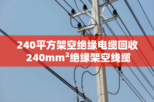 240平方架空绝缘电缆回收 240mm²绝缘架空线缆