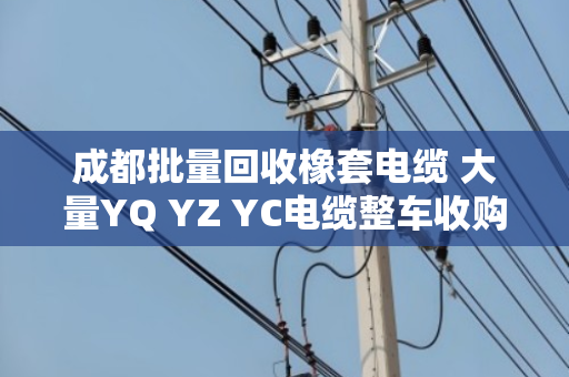 成都批量回收橡套电缆 大量YQ YZ YC电缆整车收购