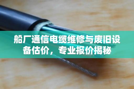 船厂通信电缆维修与废旧设备估价,专业报价揭秘 船厂通信电缆维修与废旧设备估价,专业报价揭秘