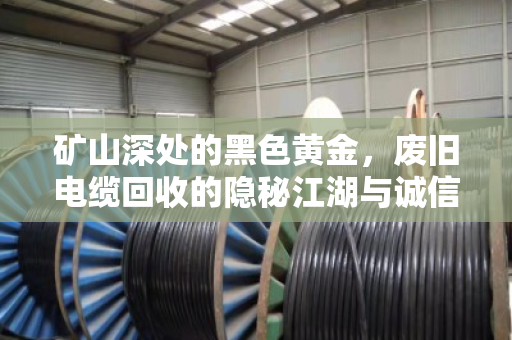 矿山深处的黑色黄金，废旧电缆回收的隐秘江湖与诚信之道