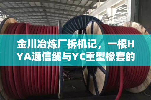 金川冶炼厂拆机记，一根HYA通信缆与YC重型橡套的退役之旅