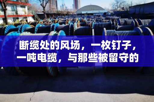 断缆处的风场,一枚钉子,一吨电缆,与那些被留守的往事 断缆处的风场,一枚钉子,一吨电缆,与那些被留守的往事