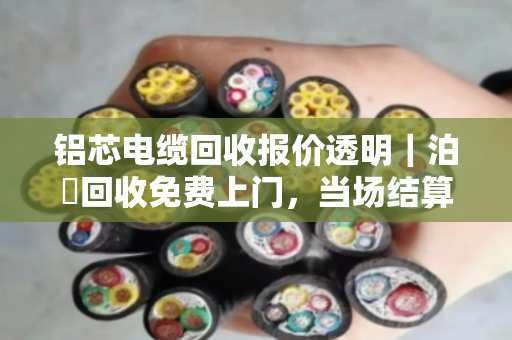 铝芯电缆回收报价透明｜泊祎回收免费上门，当场结算无套路