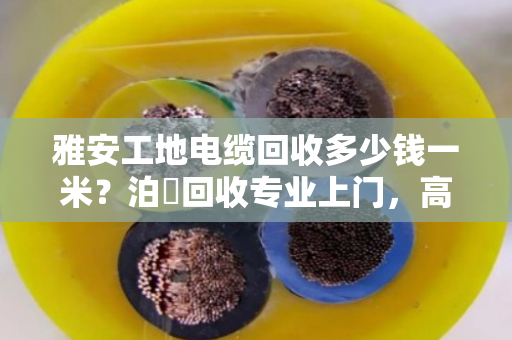 雅安工地电缆回收多少钱一米？泊祎回收专业上门，高价结算