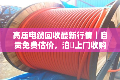 高压电缆回收最新行情｜自贡免费估价，泊祎上门收购助力资源循环