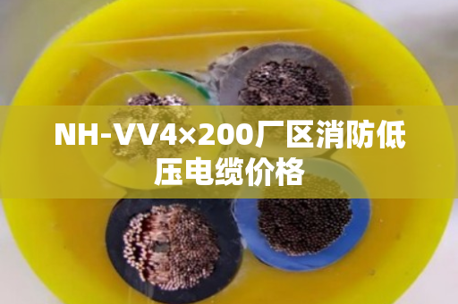 NH-VV4×200厂区消防低压电缆价格