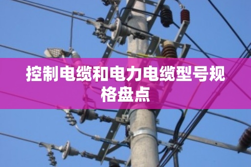 控制电缆和电力电缆型号规格盘点 控制电缆和电力电缆型号规格盘点