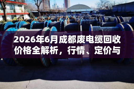 2026年6月成都废电缆回收价格全解析，行情、定价与交易指南