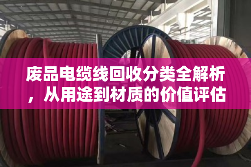 废品电缆线回收分类全解析，从用途到材质的价值评估指南
