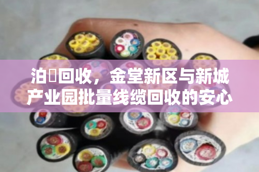 泊祎回收,金堂新区与新城产业园批量线缆回收的安心之选 泊祎回收,金堂新区与新城产业园批量线缆回收的安心之选
