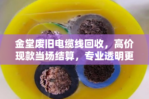 金堂废旧电缆线回收，高价现款当场结算，专业透明更省心