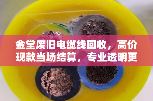 金堂废旧电缆线回收，高价现款当场结算，专业透明更省心