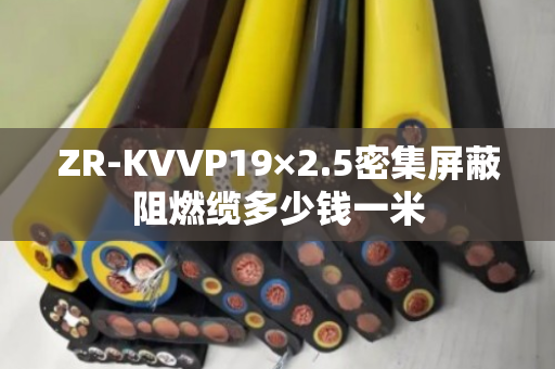 ZR-KVVP19×2.5密集屏蔽阻燃缆多少钱一米 ZR-KVVP19×2.5密集屏蔽阻燃缆多少钱一米