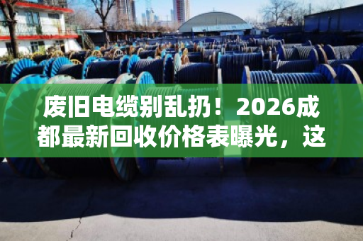废旧电缆别乱扔!2026成都最新回收价格表曝光,这样卖多赚一倍 废旧电缆别乱扔!2026成都最新回收价格表曝光,这样卖多赚一倍