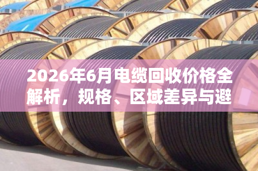 2026年6月电缆回收价格全解析，规格、区域差异与避坑指南