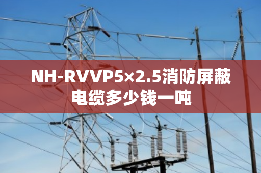 NH-RVVP5×2.5消防屏蔽电缆多少钱一吨 NH-RVVP5×2.5消防屏蔽电缆多少钱一吨