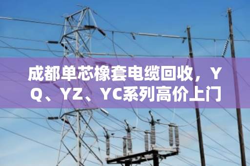 成都单芯橡套电缆回收，YQ、YZ、YC系列高价上门回收一站式服务