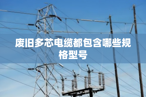 废旧多芯电缆都包含哪些规格型号