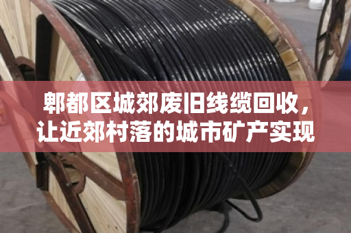 郫都区城郊废旧线缆回收,让近郊村落的城市矿产实现价值重生 郫都区城郊废旧线缆回收,让近郊村落的城市矿产实现价值重生