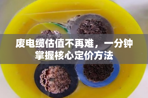 废电缆估值不再难,一分钟掌握核心定价方法 废电缆估值不再难,一分钟掌握核心定价方法