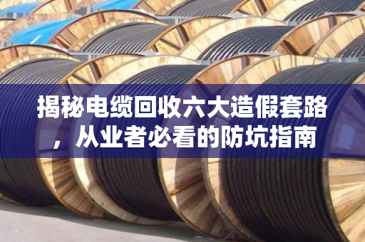 揭秘电缆回收六大造假套路,从业者必看的防坑指南 揭秘电缆回收六大造假套路,从业者必看的防坑指南
