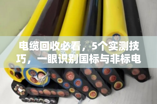 电缆回收必看，5个实测技巧，一眼识别国标与非标电缆
