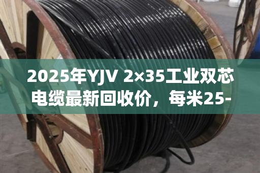 2025年YJV 2×35工业双芯电缆最新回收价，每米25-45元，泊祎回收案例解析