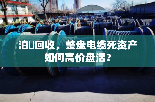 泊祎回收,整盘电缆死资产如何高价盘活? 泊祎回收,整盘电缆死资产如何高价盘活?