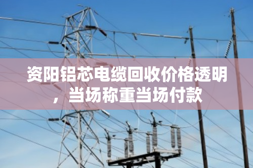 资阳铝芯电缆回收价格透明，当场称重当场付款