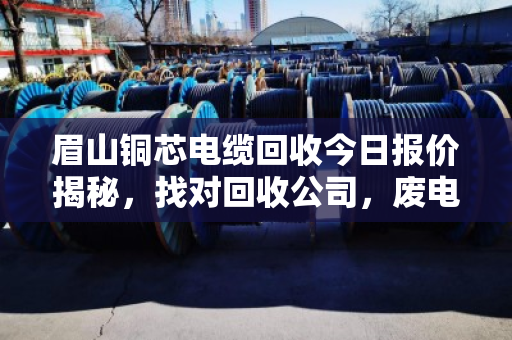 眉山铜芯电缆回收今日报价揭秘,找对回收公司,废电缆也能卖出高价 眉山铜芯电缆回收今日报价揭秘,找对回收公司,废电缆也能卖出高价