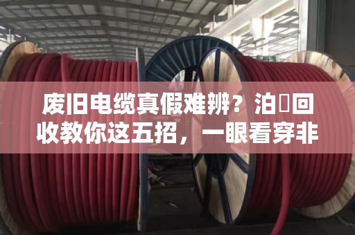 废旧电缆真假难辨？泊祎回收教你这五招，一眼看穿非标货