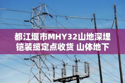 都江堰市MHY32山地深埋铠装缆定点收货 山体地下管线缆 都江堰市MHY32山地深埋铠装缆定点收货 山体地下管线缆
