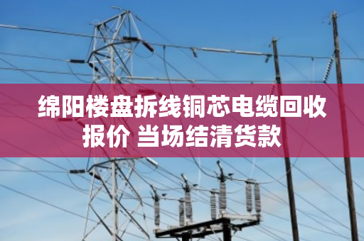 绵阳楼盘拆线铜芯电缆回收报价 当场结清货款