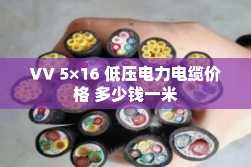 VV 5×16 低压电力电缆价格 多少钱一米
