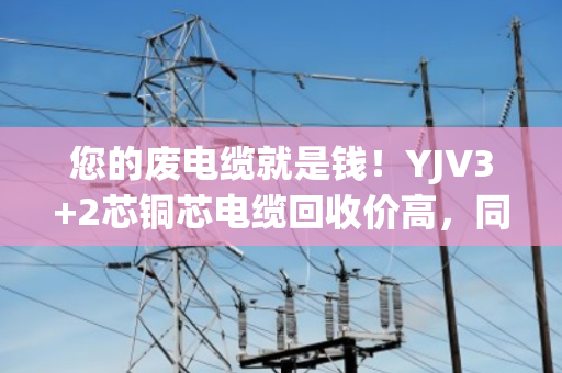 您的废电缆就是钱！YJV3+2芯铜芯电缆回收价高，同城上门就找泊祎回收
