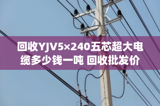 回收YJV5×240五芯超大电缆多少钱一吨 回收批发价
