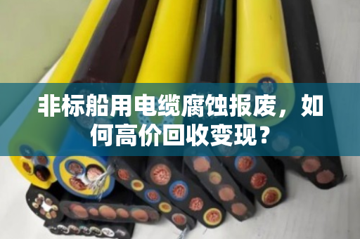 非标船用电缆腐蚀报废，如何高价回收变现？