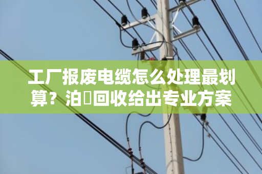 工厂报废电缆怎么处理最划算?泊祎回收给出专业方案 工厂报废电缆怎么处理最划算?泊祎回收给出专业方案