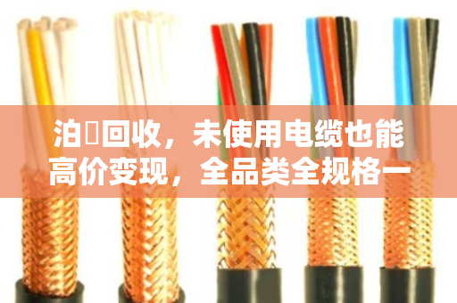 泊祎回收，未使用电缆也能高价变现，全品类全规格一站解决
