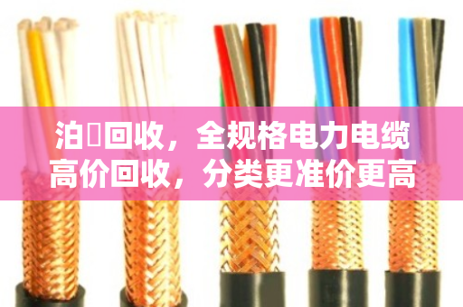 泊祎回收，全规格电力电缆高价回收，分类更准价更高