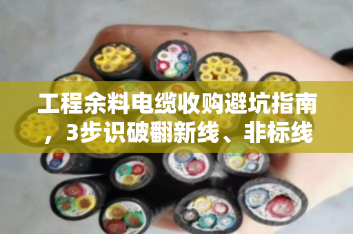 工程余料电缆收购避坑指南，3步识破翻新线、非标线，避免几十万打水漂