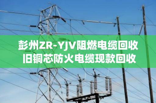 彭州ZR-YJV阻燃电缆回收 旧铜芯防火电缆现款回收 彭州ZR-YJV阻燃电缆回收 旧铜芯防火电缆现款回收